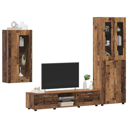 Wohnwand | Vitrinenschrank | Highboard | TV-Schrankset | Lowboard | Wandschrank