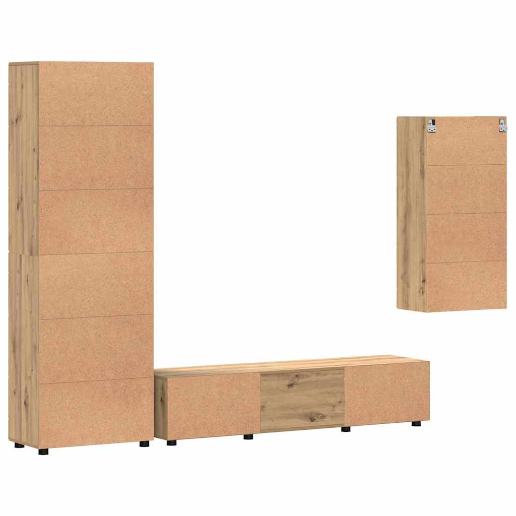 Wohnwand | Vitrinenschrank | Highboard | TV-Schrankset | Lowboard | Wandschrank