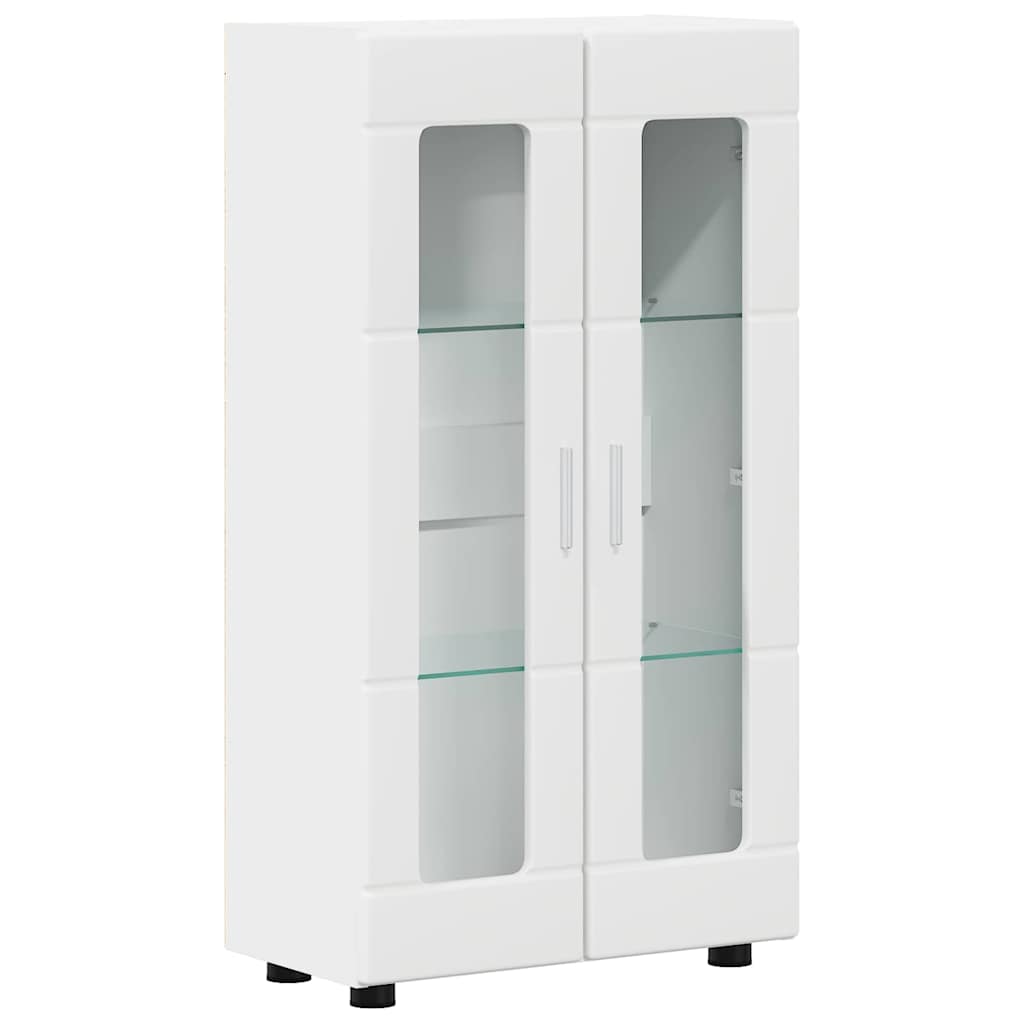 Komplettset TV-Wand | Highboard | Lowboard | Vitrinenschrank | 3-teiliges Set