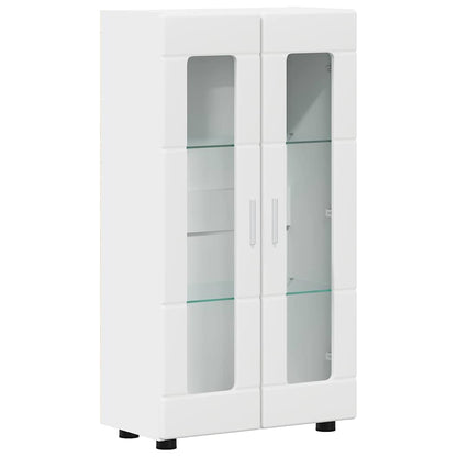 Komplettset TV-Wand | Highboard | Lowboard | Vitrinenschrank | 3-teiliges Set