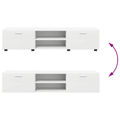 TV-Schrankset | 2 Hochränke / Highboard | Lowboard | Vitrinenschrank | 3-tlg Set