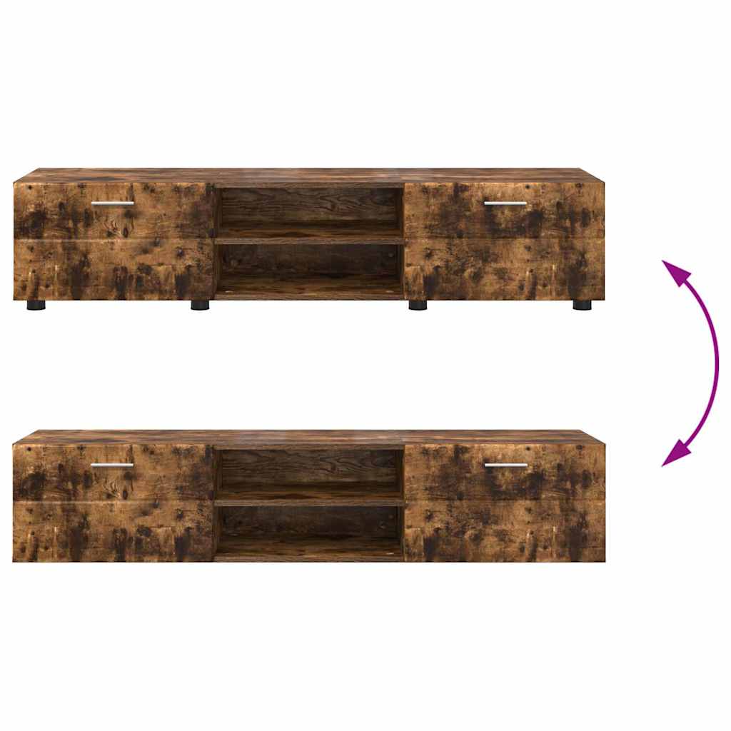 TV-Schrankset | 2 Hochränke / Highboard | Lowboard | Vitrinenschrank | 3-tlg Set