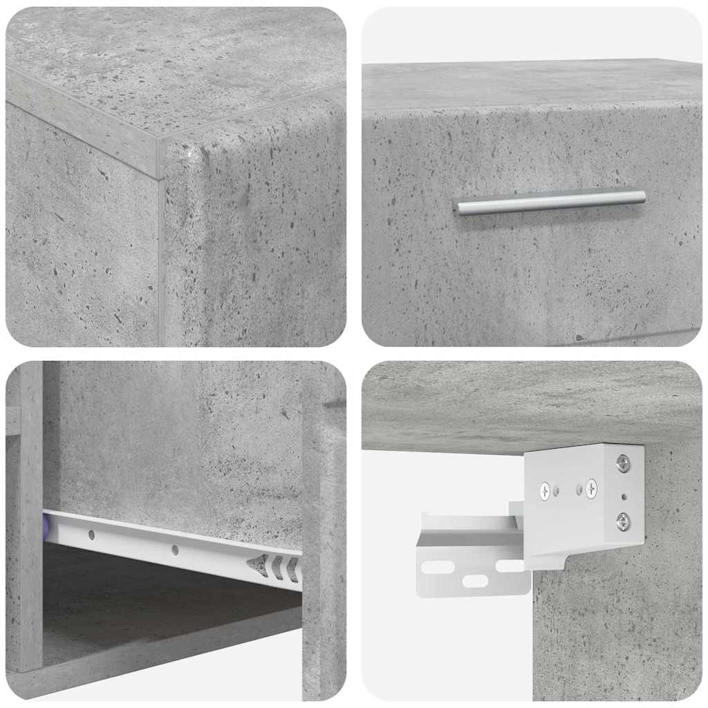 TV-Schrankset | 2 Hochränke / Highboard | Lowboard | Vitrinenschrank | 3-tlg Set