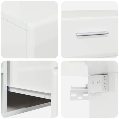 TV-Schrankset | 2 Hochränke / Highboard | Lowboard | Vitrinenschrank | 3-tlg Set