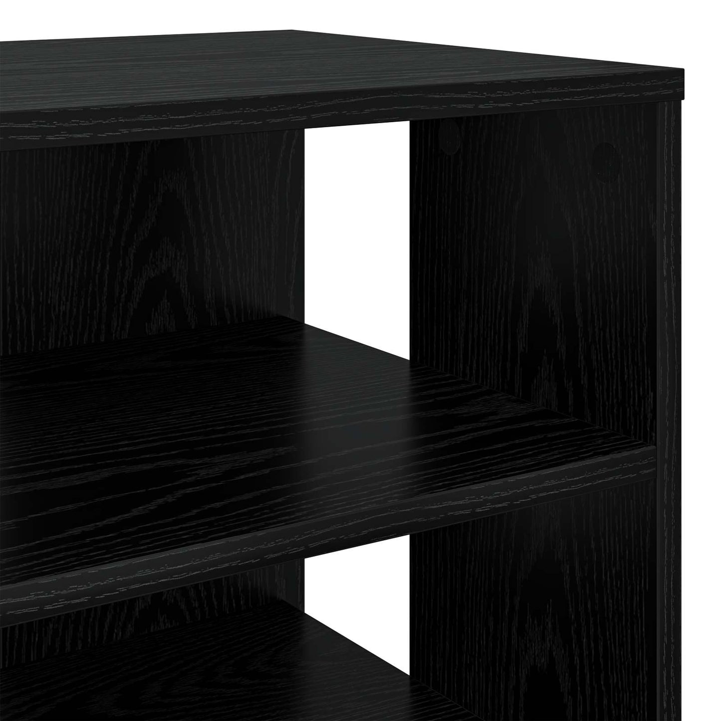 Schuhschrank mit Regal mit Speicher 2 pcs Weiß Holzwerkstoff