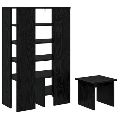 Schuhschrank mit Regal mit Speicher 2 pcs Weiß Holzwerkstoff