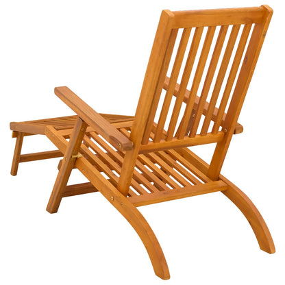 Liegestuhl zum Verstellen und Klappen mit Kissen 2 pcs Rot