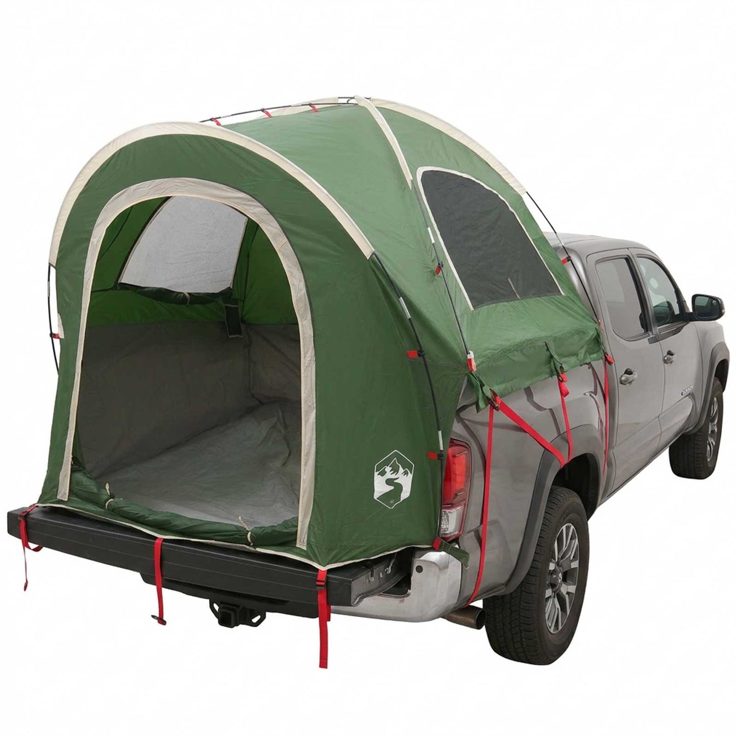 Autozelt Olivegrün 200 x 170 x 170 cm Polyester und Stahl