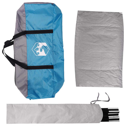 Autozelt Olivegrün 200 x 170 x 170 cm Polyester und Stahl