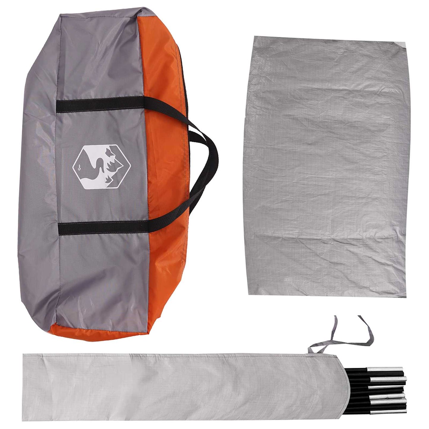 Autozelt Olivegrün 200 x 170 x 170 cm Polyester und Stahl