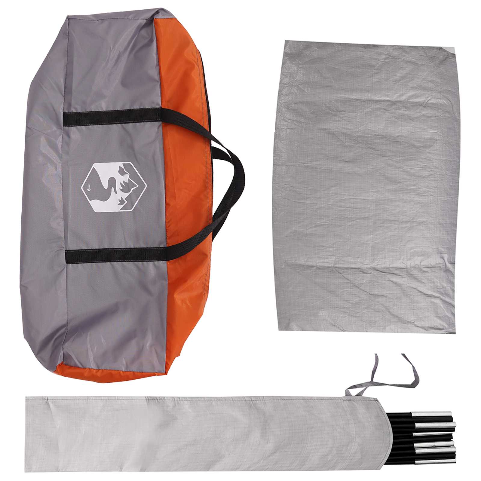 Autozelt Olivegrün 200 x 170 x 170 cm Polyester und Stahl