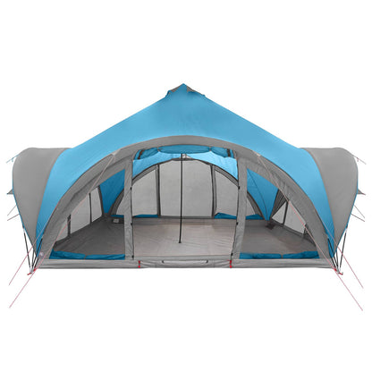 Tipi Zelt mit Dach Armeegrün 18-Personen Polyester und Stahl