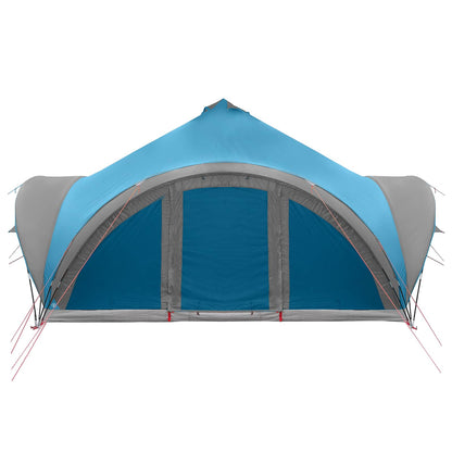 Tipi Zelt mit Dach Armeegrün 18-Personen Polyester und Stahl