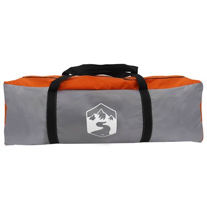 Tipi Zelt mit Dach Armeegrün 18-Personen Polyester und Stahl