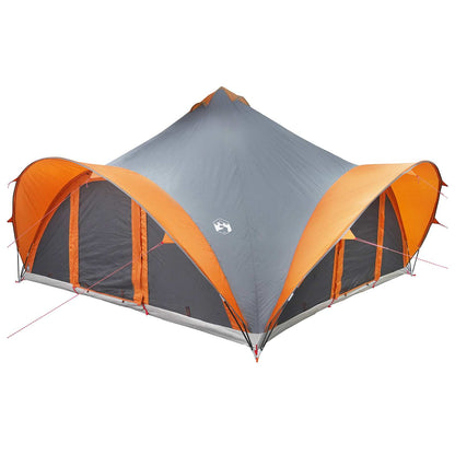 Tipi Zelt mit Dach Armeegrün 18-Personen Polyester und Stahl