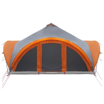 Tipi Zelt mit Dach Armeegrün 18-Personen Polyester und Stahl
