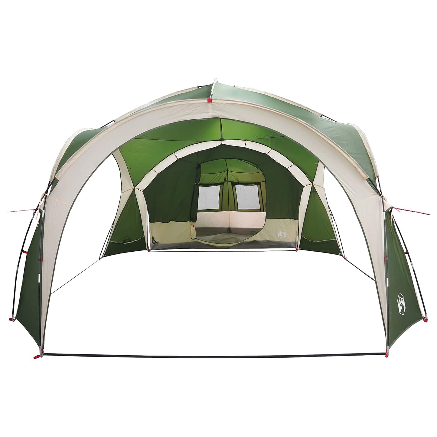 Seitenzelt Olivegrün 410 x 410 x 250 cm Polyester und Stahl