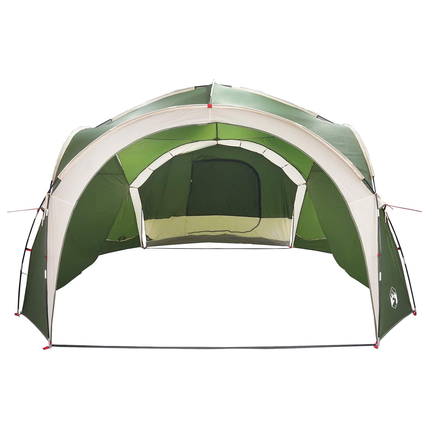 Seitenzelt Olivegrün 410 x 410 x 250 cm Polyester und Stahl