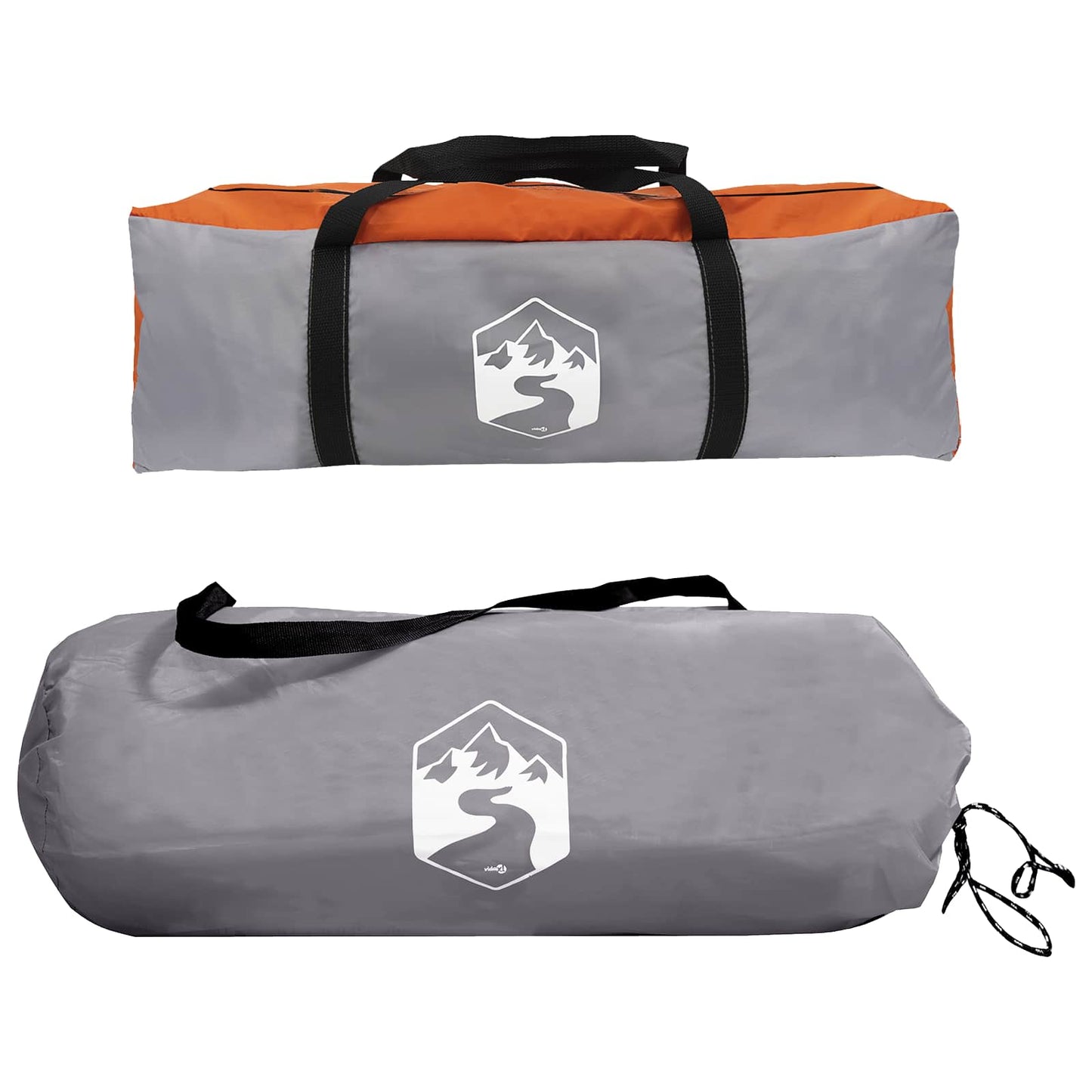 Seitenzelt Olivegrün 410 x 410 x 250 cm Polyester und Stahl