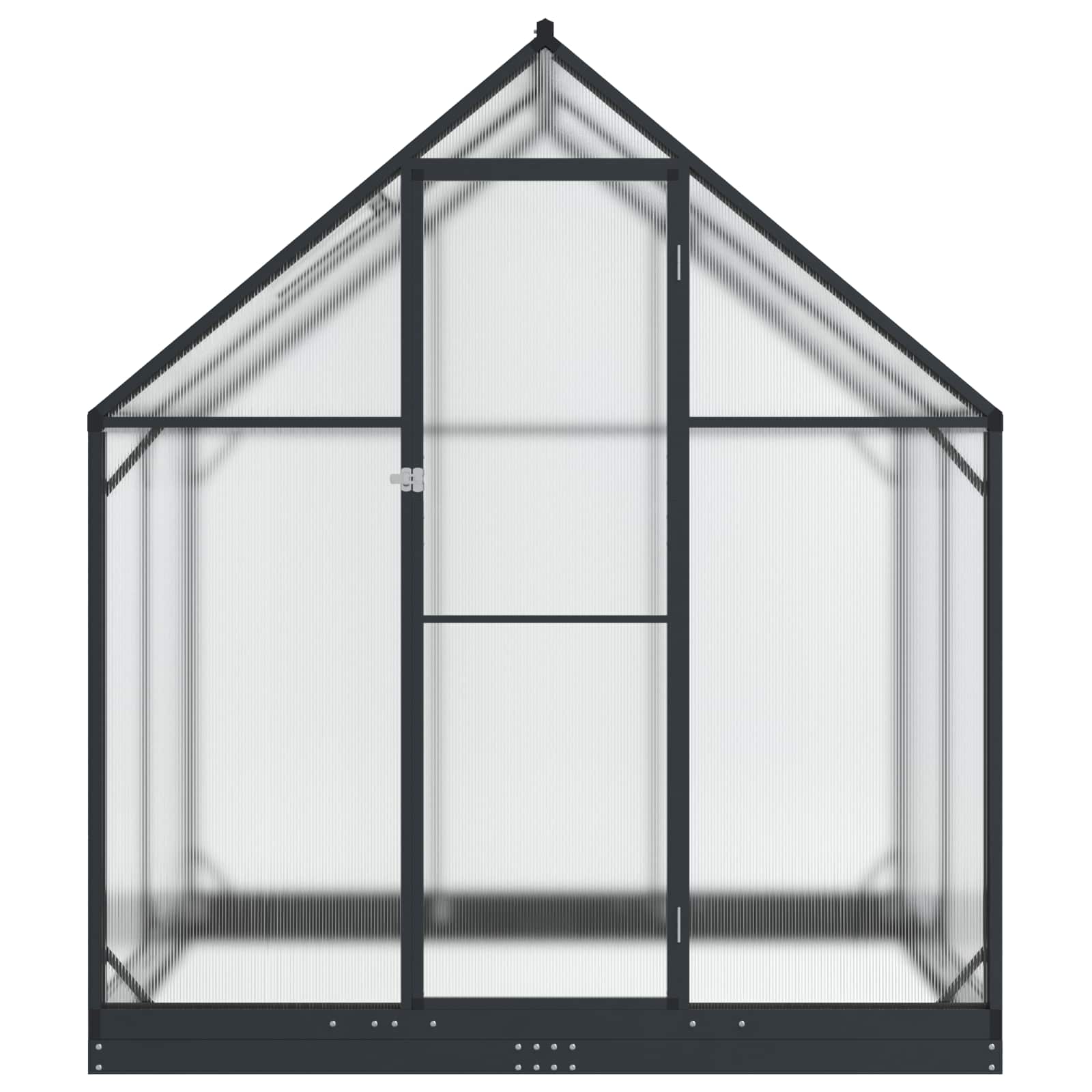 Garten Gewächshaus 183,5 x 63,5 x 207 cm