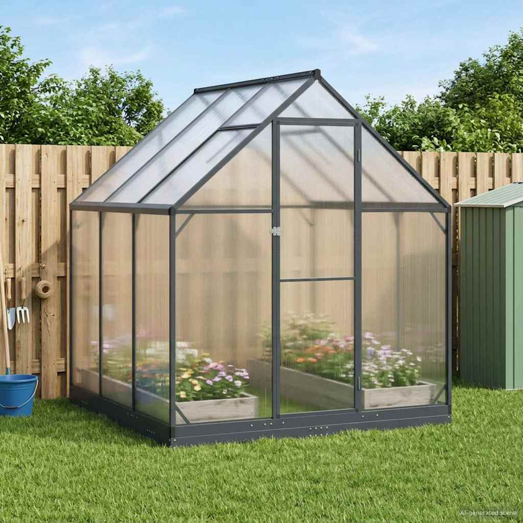 Garten Gewächshaus 183,5 x 63,5 x 207 cm