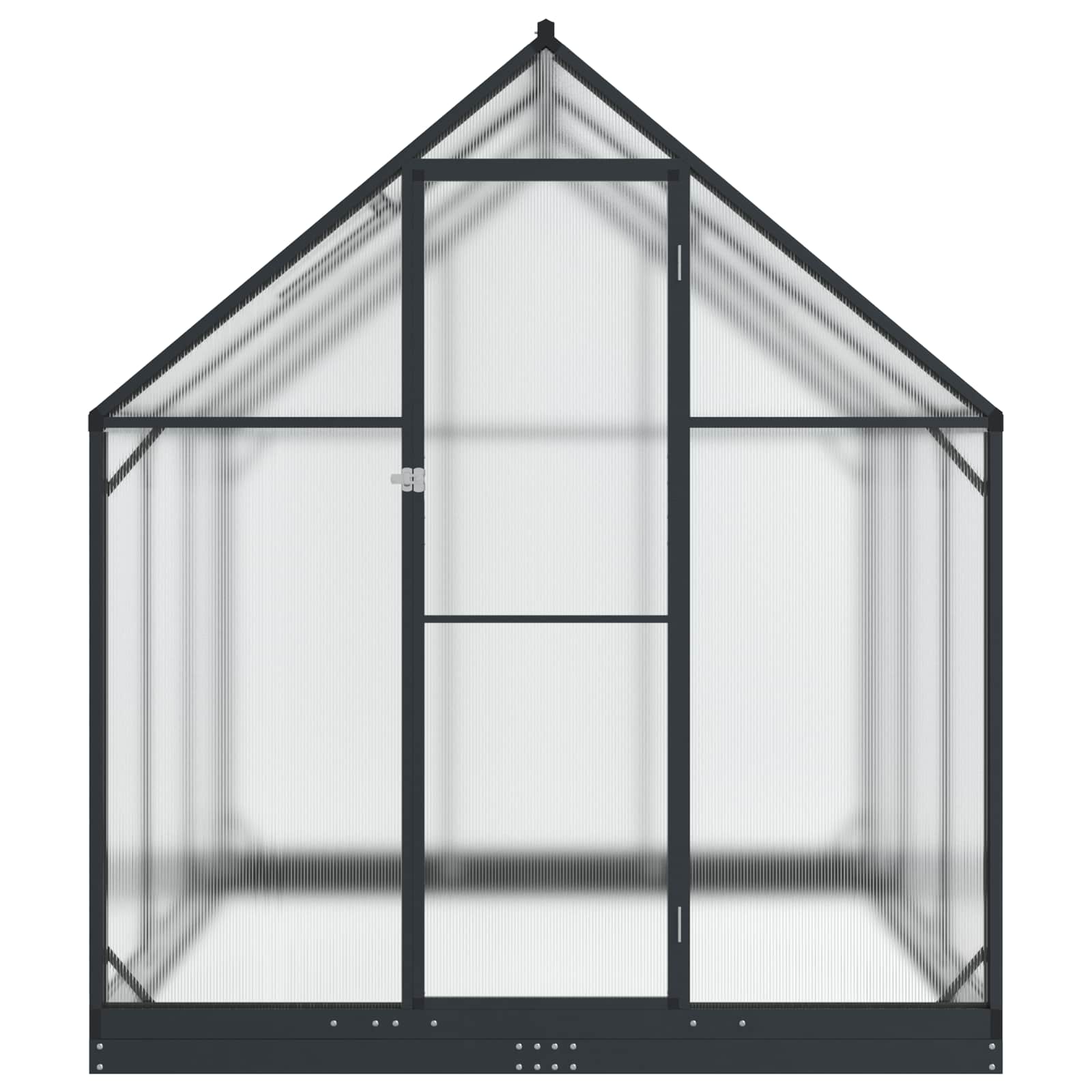 Garten Gewächshaus 183,5 x 63,5 x 207 cm