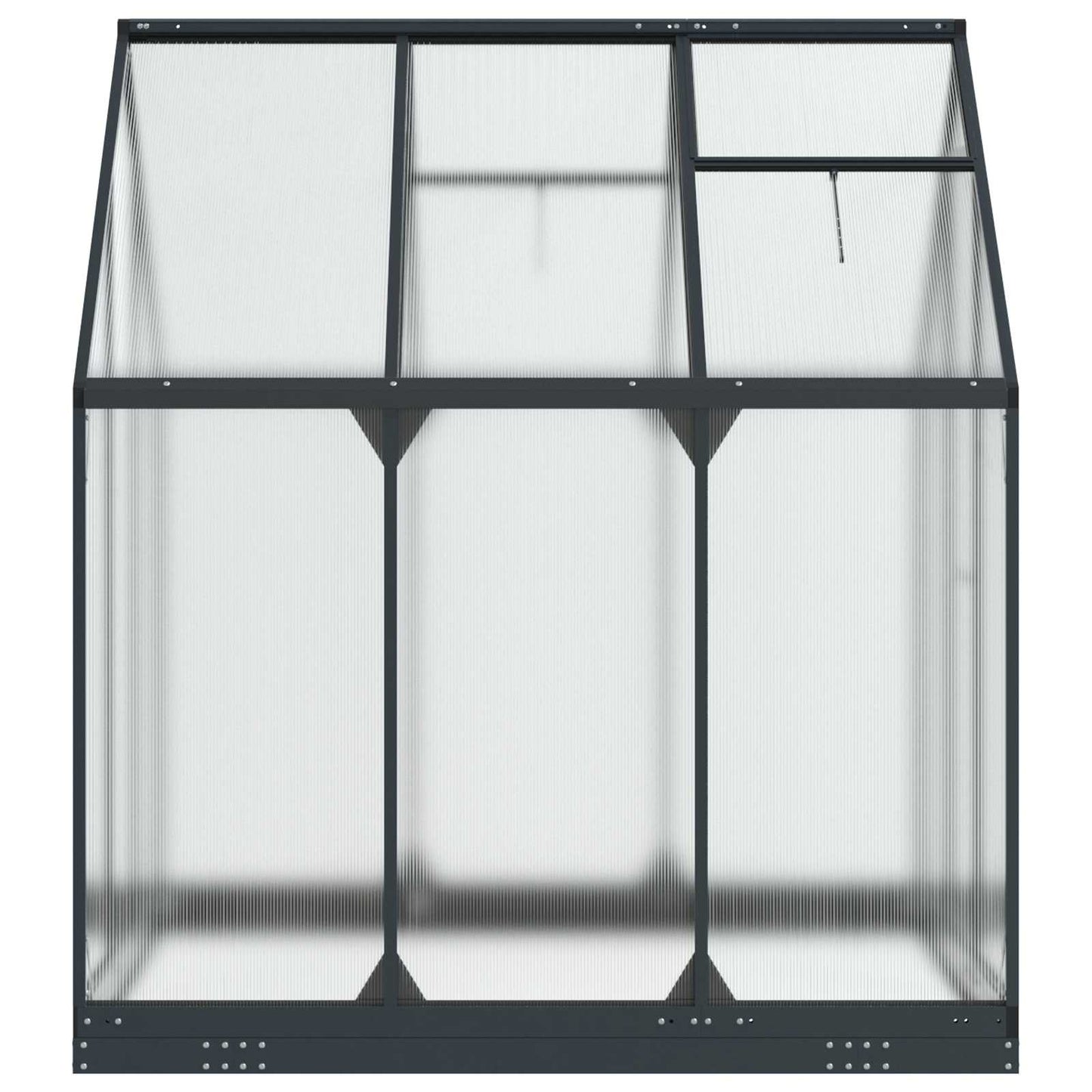 Garten Gewächshaus 183,5 x 63,5 x 207 cm