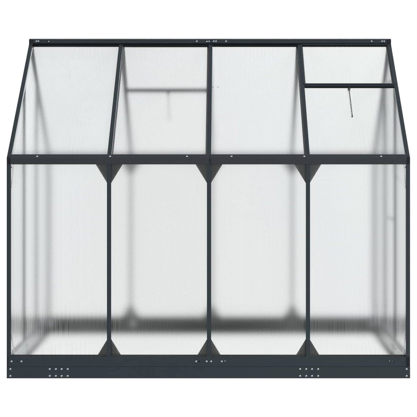 Garten Gewächshaus 183,5 x 63,5 x 207 cm