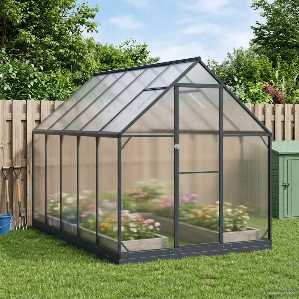 Garten Gewächshaus 183,5 x 63,5 x 207 cm