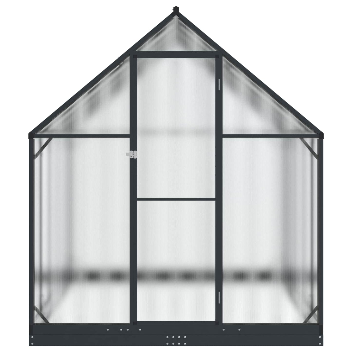 Garten Gewächshaus 183,5 x 63,5 x 207 cm