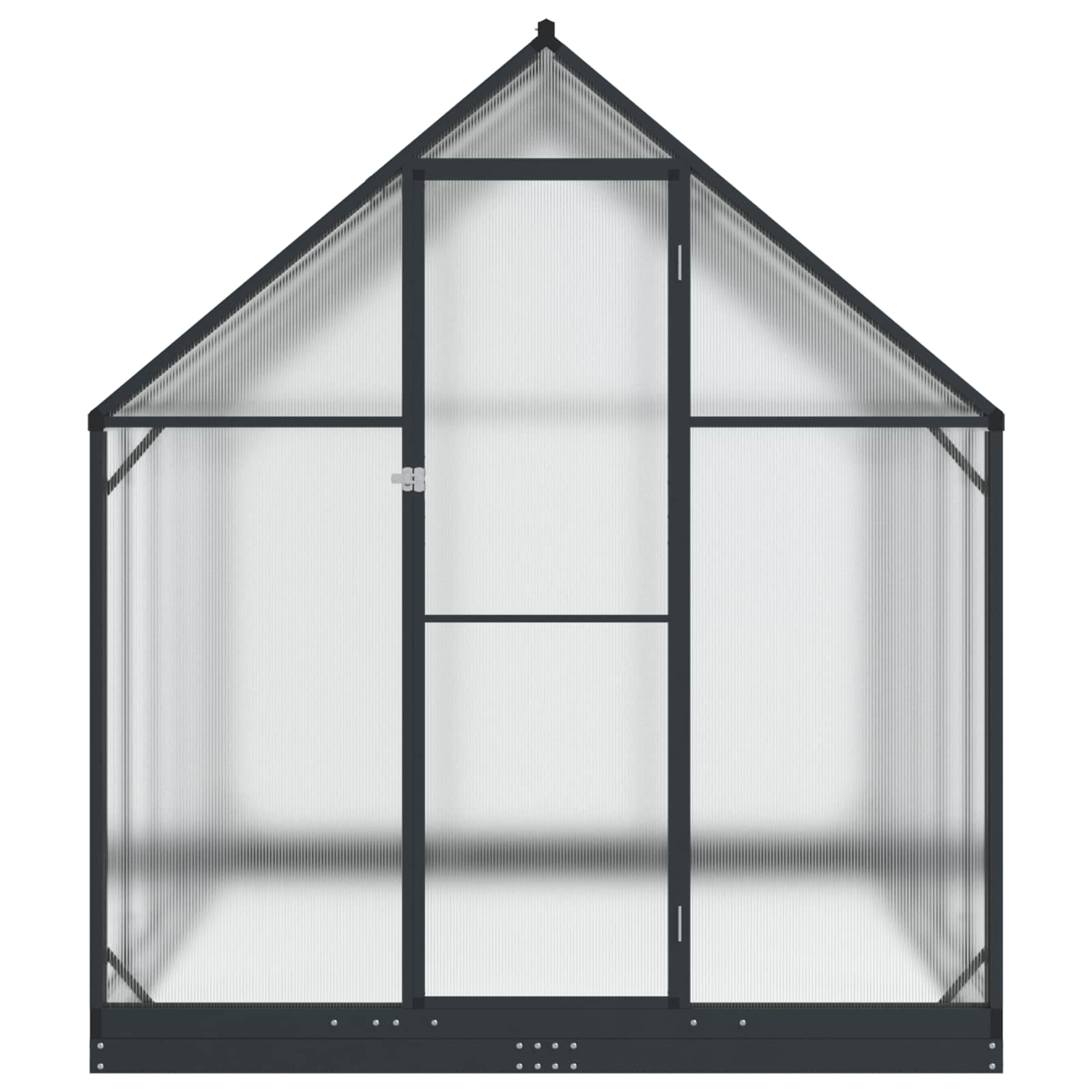 Garten Gewächshaus 183,5 x 63,5 x 207 cm