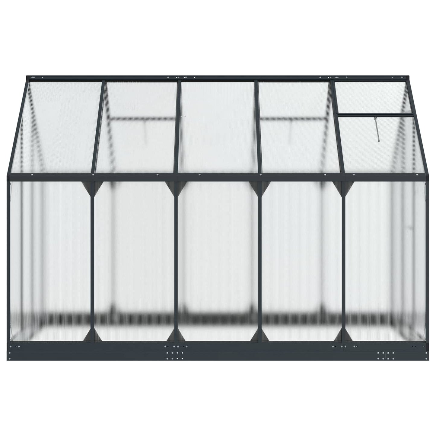 Garten Gewächshaus 183,5 x 63,5 x 207 cm