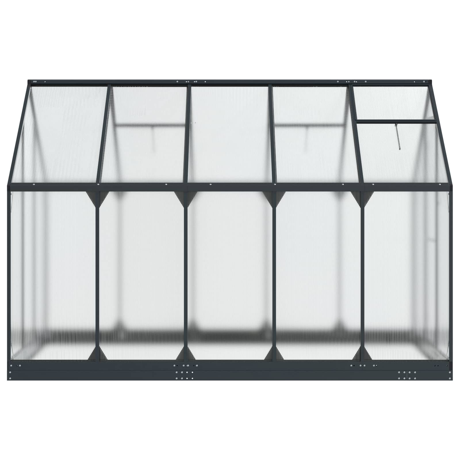 Garten Gewächshaus 183,5 x 63,5 x 207 cm