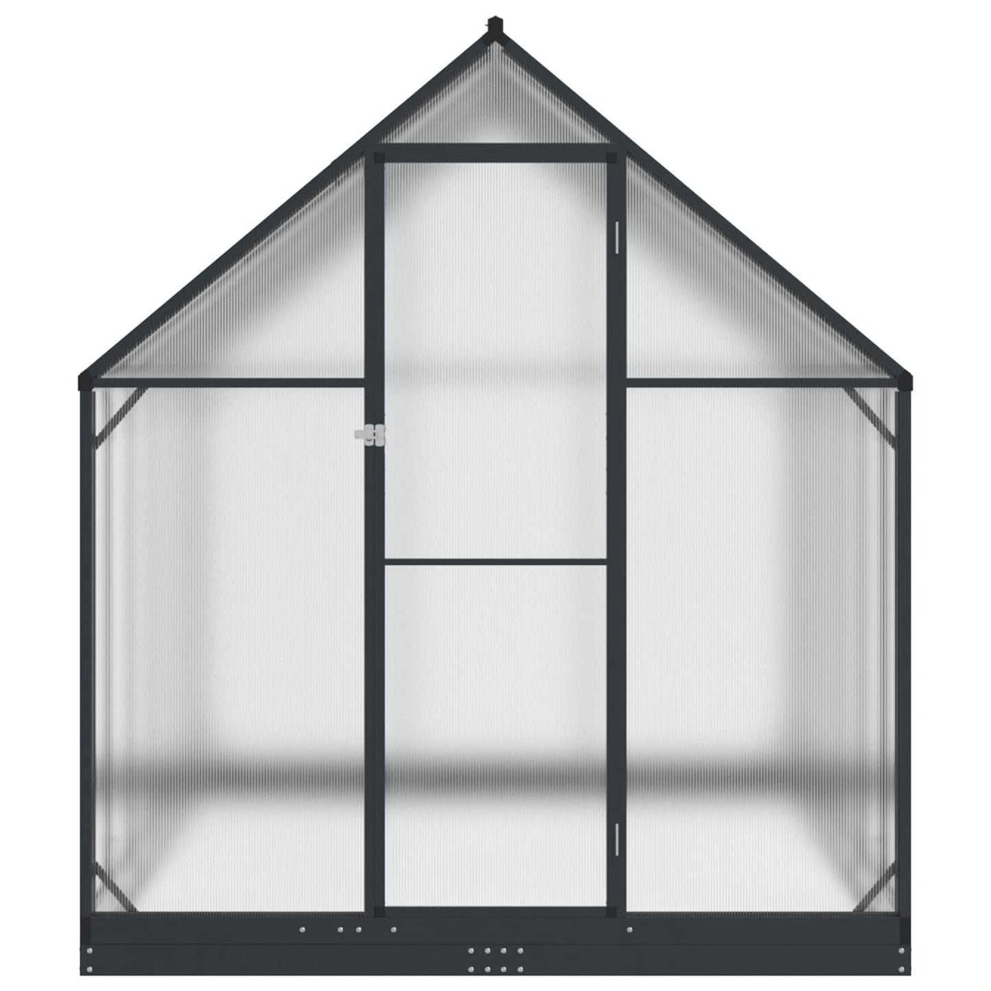 Garten Gewächshaus 183,5 x 63,5 x 207 cm