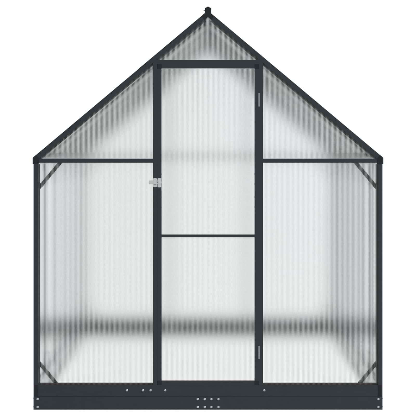 Garten Gewächshaus 183,5 x 63,5 x 207 cm