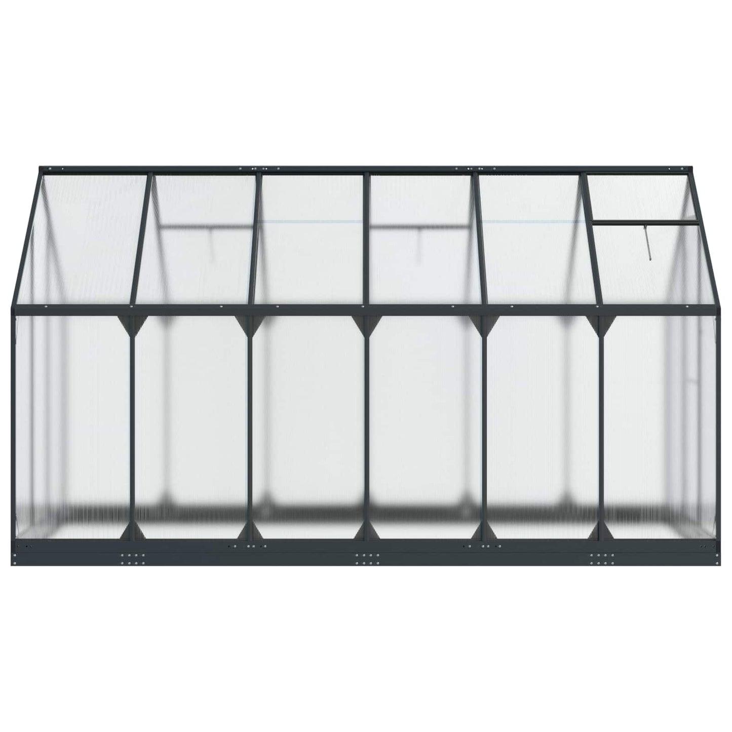 Garten Gewächshaus 183,5 x 63,5 x 207 cm