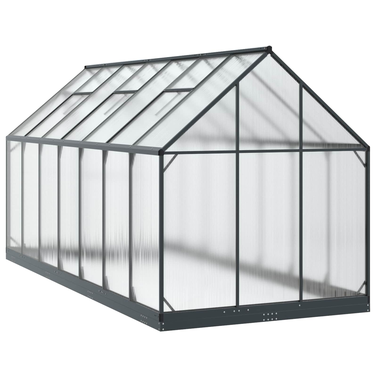 Garten Gewächshaus 183,5 x 63,5 x 207 cm