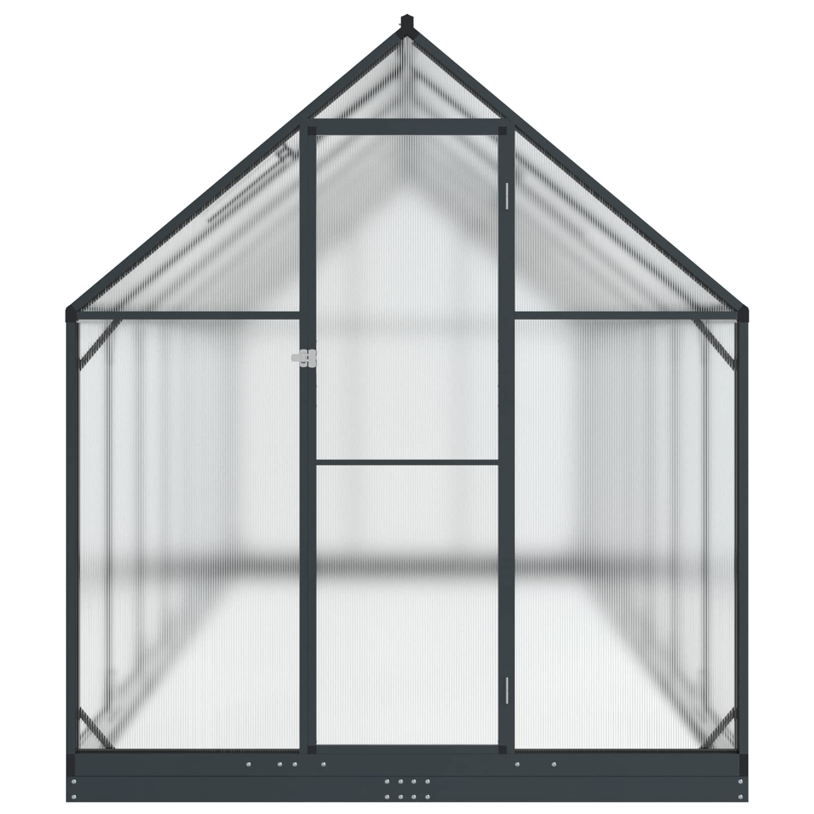 Garten Gewächshaus 183,5 x 63,5 x 207 cm