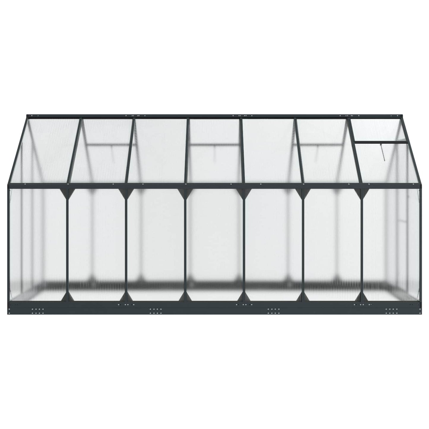 Garten Gewächshaus 183,5 x 63,5 x 207 cm