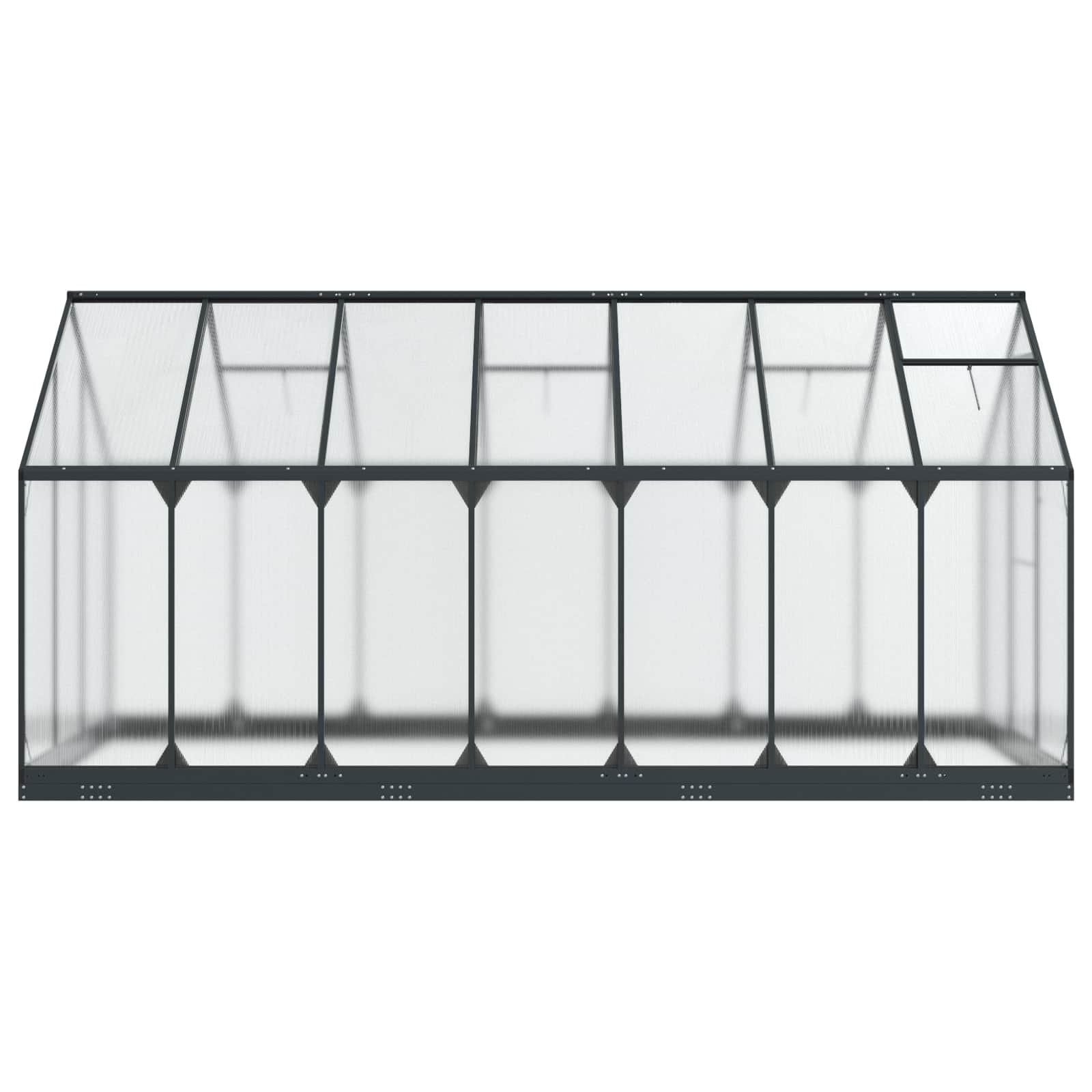 Garten Gewächshaus 183,5 x 63,5 x 207 cm