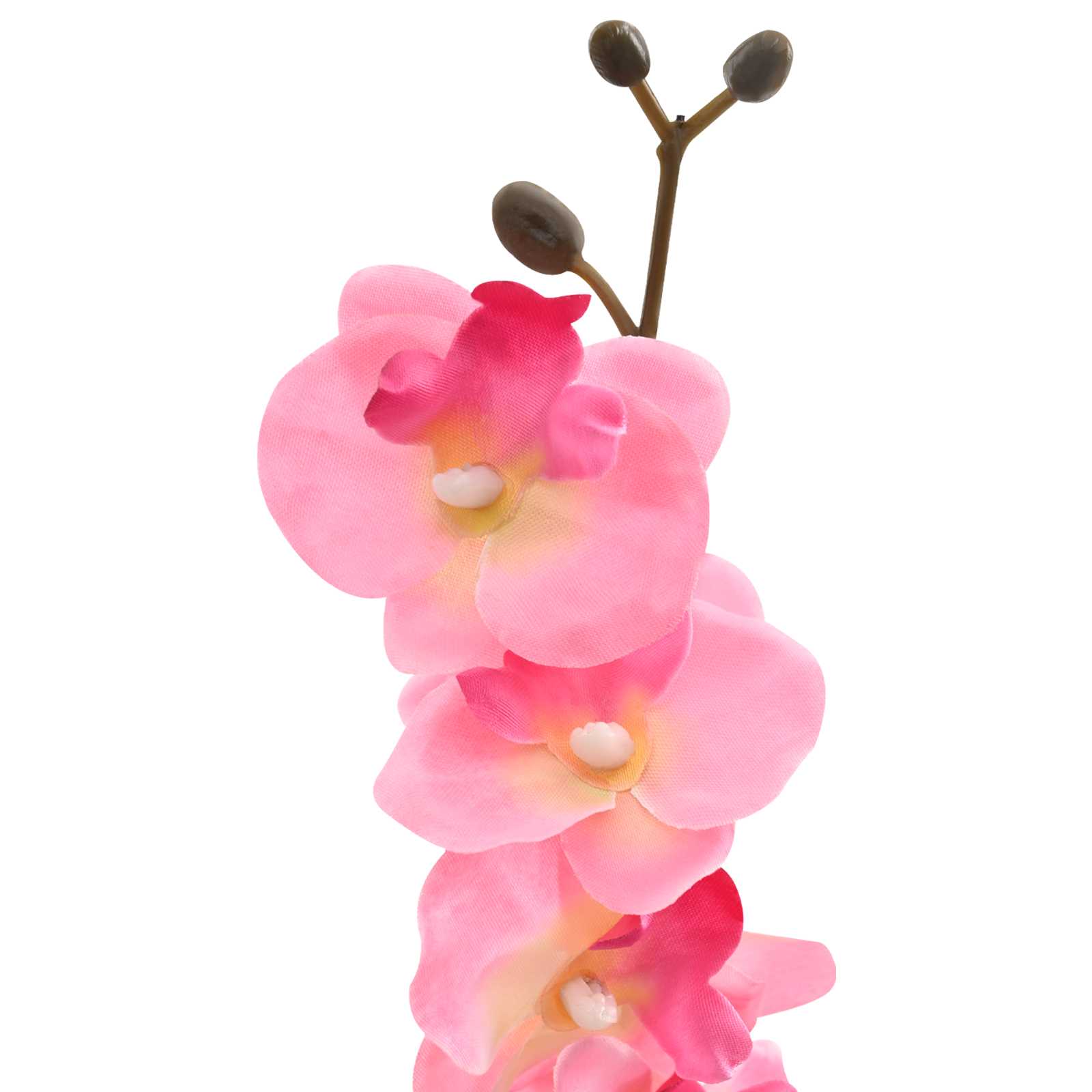 vidaXL Künstliche Orchideen Pflanze Rot 36 x 10 x 30 cm