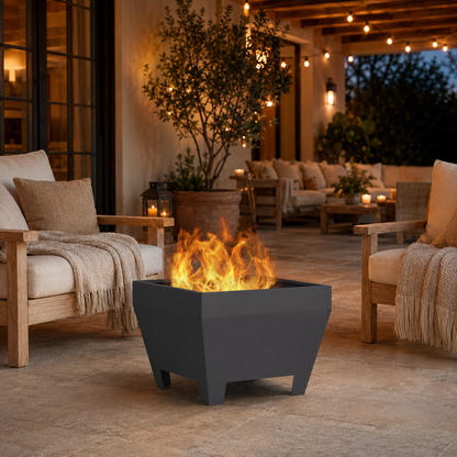 Feuerschale aus Stahl – modernes Design für Garten und Terrasse