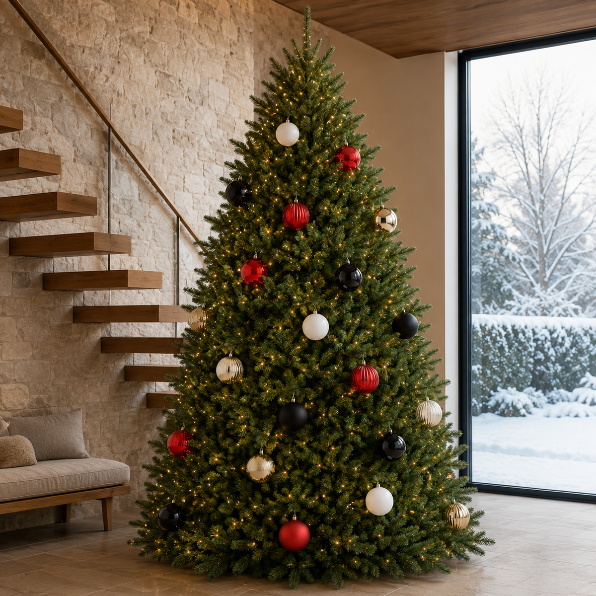Weihnachtskugeln – moderner und bruchsicherer Baumschmuck