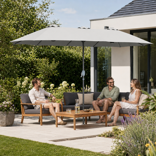 Sonnenschirm für Terrasse, Garten und gemütliche Outdoor-Bereiche