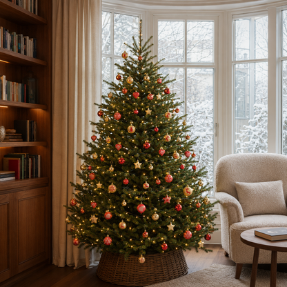 40 Weihnachtskugeln und Ornamente mit festlichen Motiven