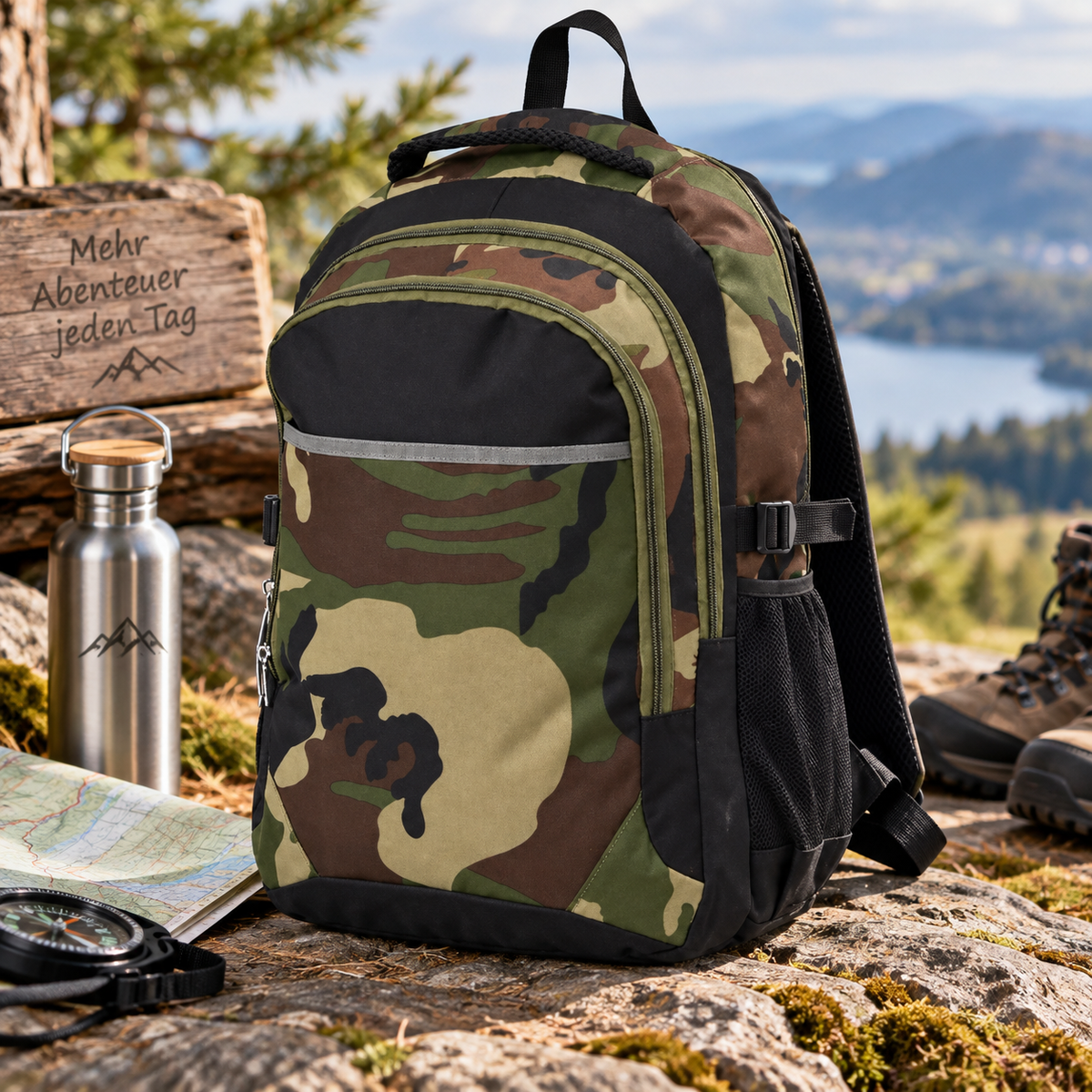 Schulrucksack 40L, Oxford-Gewebe