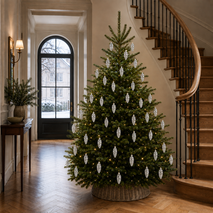 40 Weihnachtsornamente in Tannenzapfenform – festlicher Schmuck